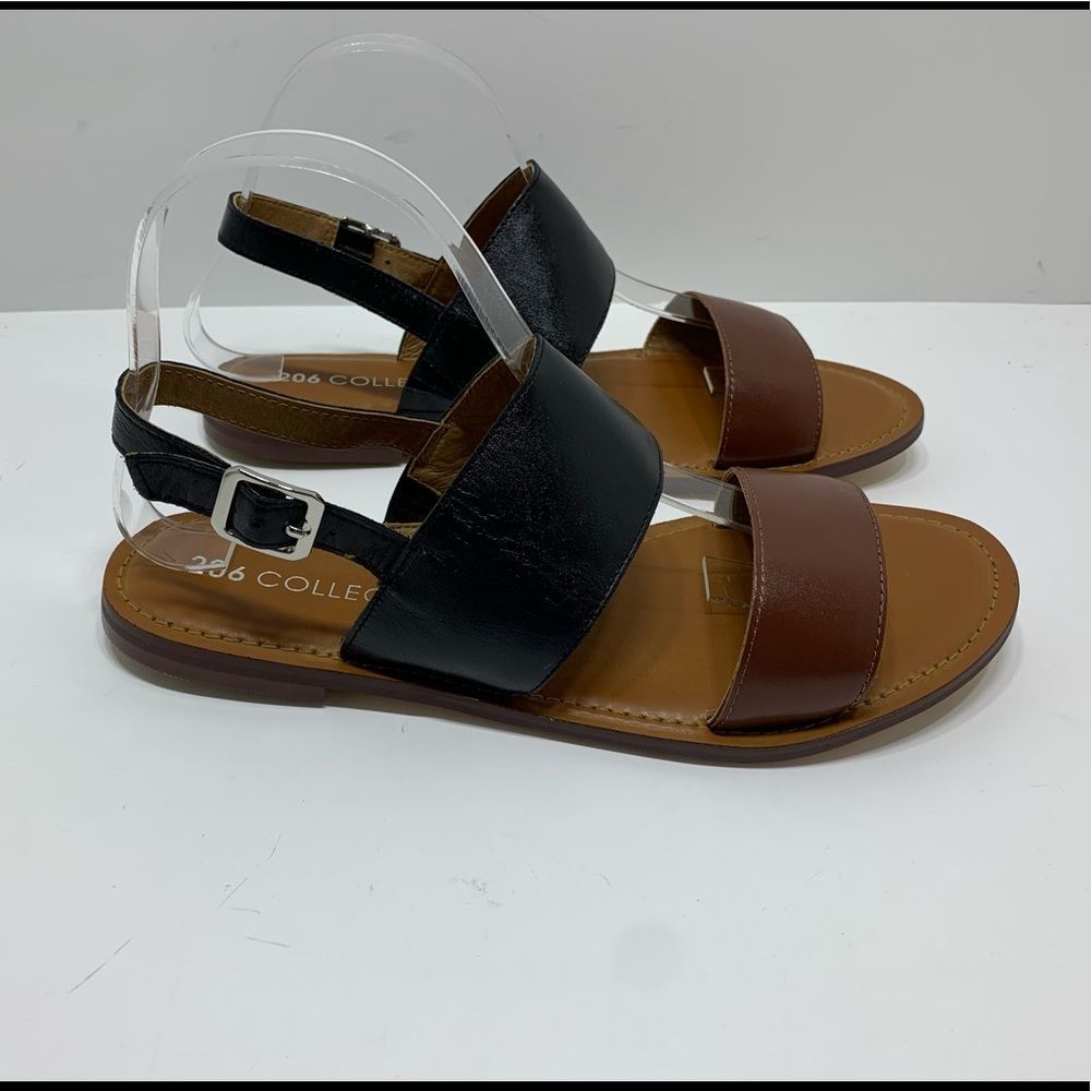206 Collective Women's Cedar Casual Double Band Sandal US 9